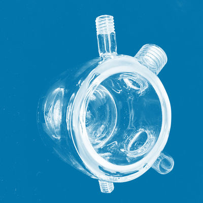 Laboratory Quartz Glass Instrument Quartz Apparatus High Heat Resistance