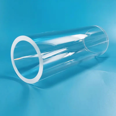 Polished Transparent Clear Silica Quartz Glass Tube For High Temperature Resistance In Custom Sizes