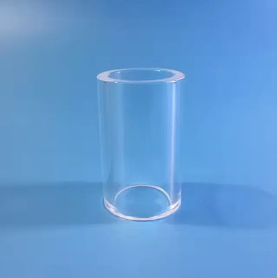 Customized Heat-Resistant Fused Quartz Tube 6.91g/cm3 Density For Optimal Performance