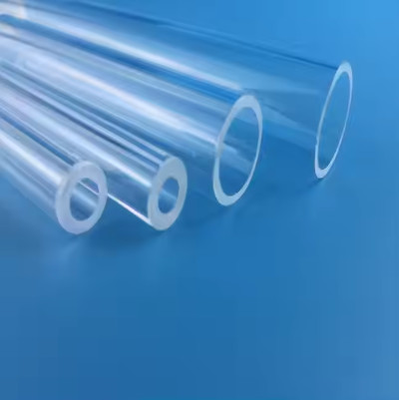 Polished Or Frosted Quartz Glass Tube ±0.3mm Tolerance For Optimal Performance