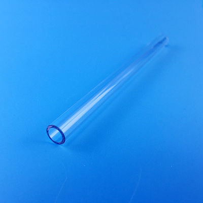Cerium Doped Blue Quartz Glass Tube Customizable