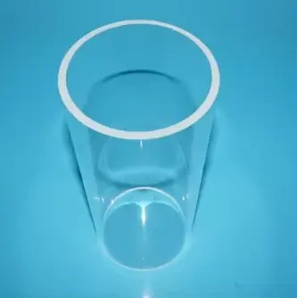 Polished Transparent Clear Silica Quartz Glass Tube For High Temperature Resistance In Custom Sizes